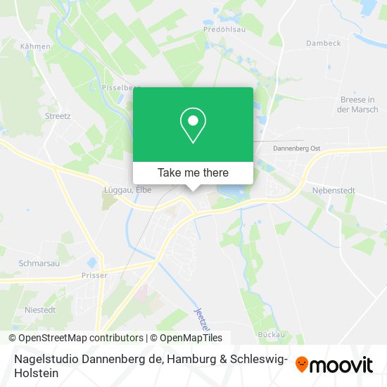 Nagelstudio Dannenberg de map