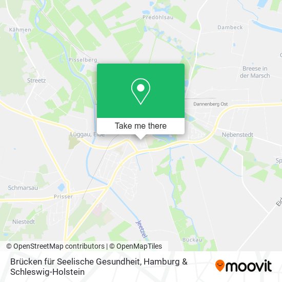 Brücken für Seelische Gesundheit map