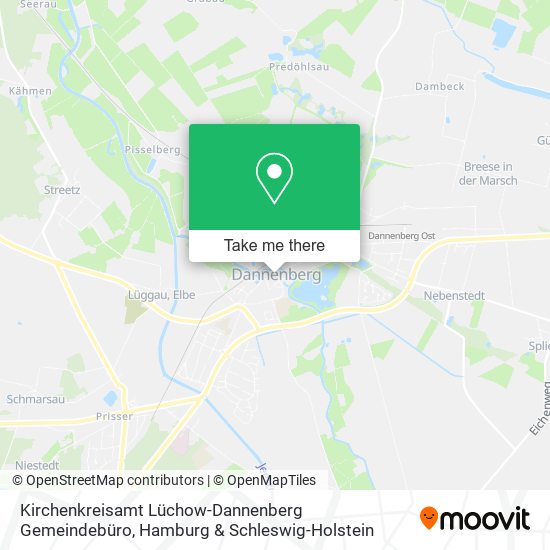 Kirchenkreisamt Lüchow-Dannenberg Gemeindebüro map