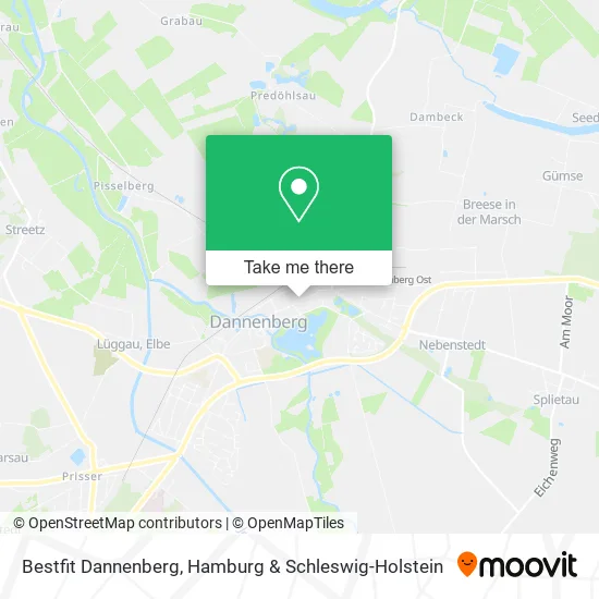 Карта Bestfit Dannenberg