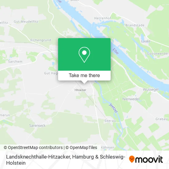 Карта Landsknechthalle-Hitzacker