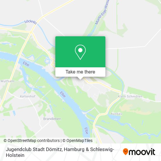 Jugendclub Stadt Dömitz map