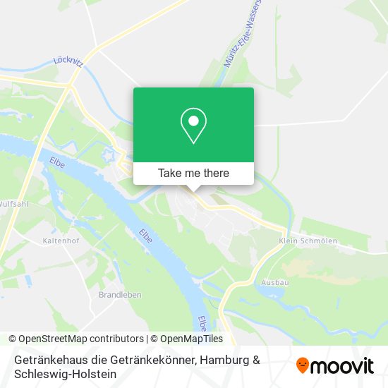 Getränkehaus die Getränkekönner map