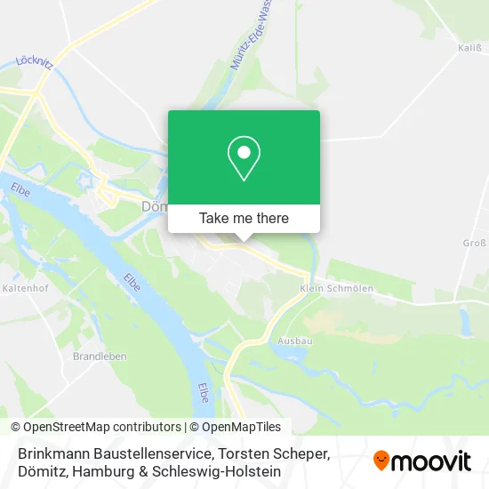 Карта Brinkmann Baustellenservice, Torsten Scheper, Dömitz