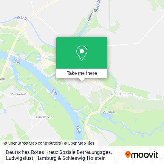Deutsches Rotes Kreuz Soziale Betreuungsges. Ludwigslust map