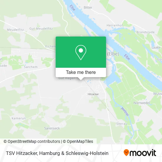 Карта TSV Hitzacker