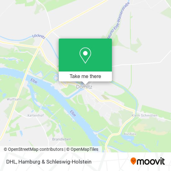 DHL map