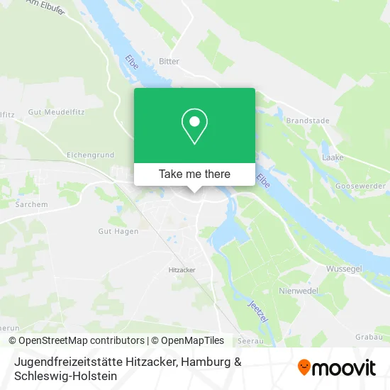 Карта Jugendfreizeitstätte Hitzacker
