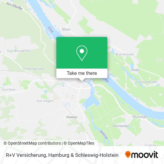 R+V Versicherung map