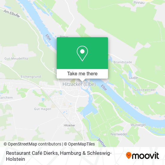 Restaurant Café Dierks map