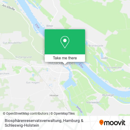 Biosphärenreservatsverwaltung map