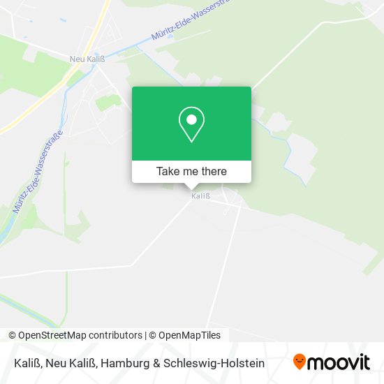 Kaliß, Neu Kaliß map