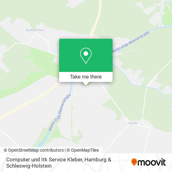 Computer und Itk Service Kleber map
