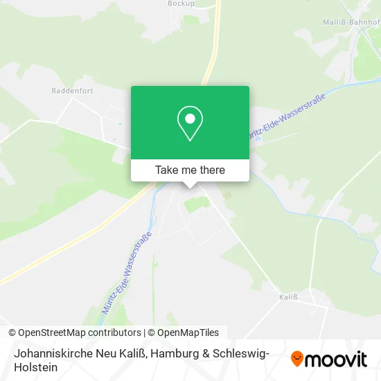 Карта Johanniskirche Neu Kaliß