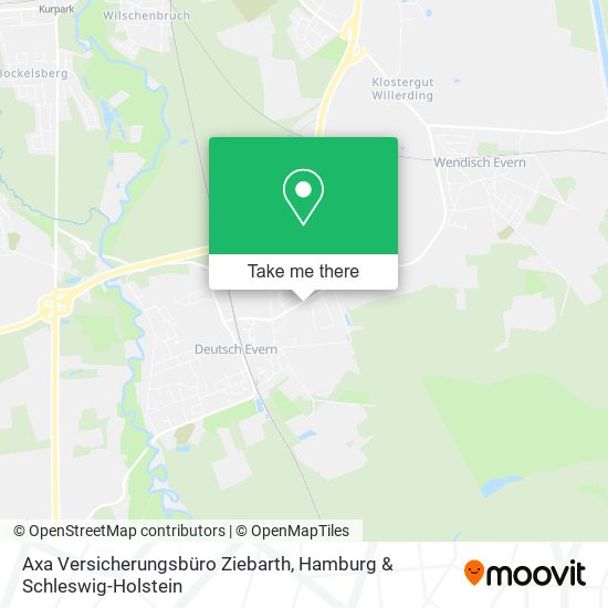 Axa Versicherungsbüro Ziebarth map