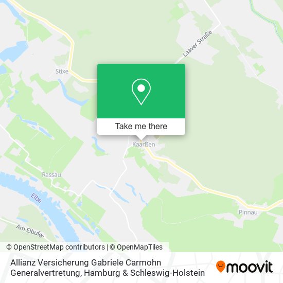 Allianz Versicherung Gabriele Carmohn Generalvertretung map