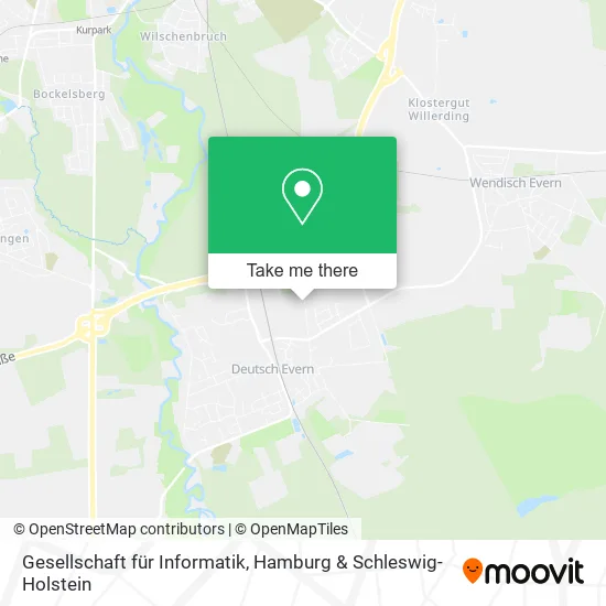 Карта Gesellschaft für Informatik