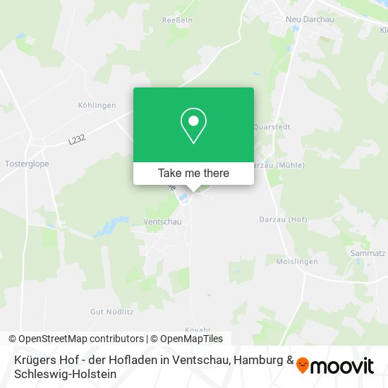 Krügers Hof - der Hofladen in Ventschau map