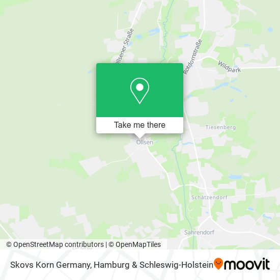 Skovs Korn Germany map