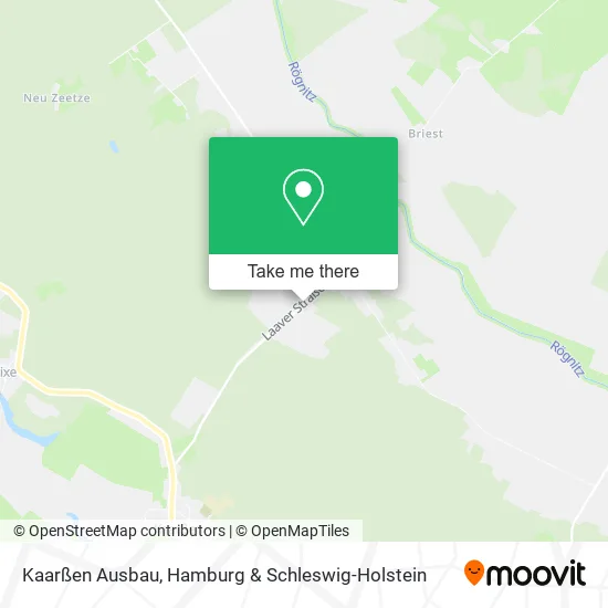 Карта Kaarßen Ausbau