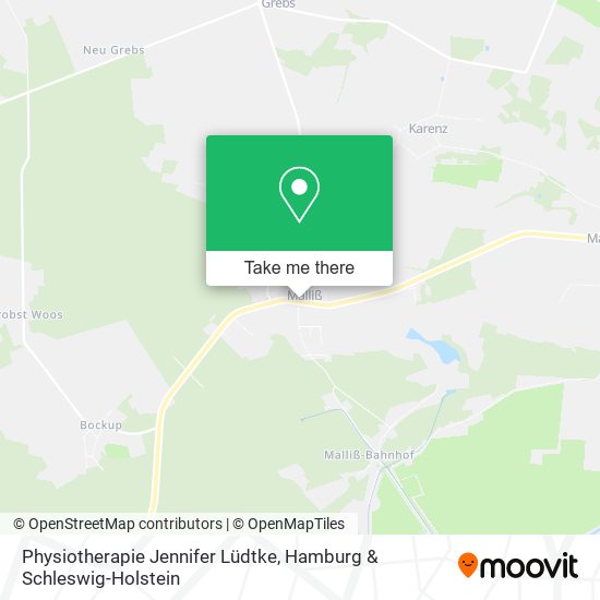 Physiotherapie Jennifer Lüdtke map