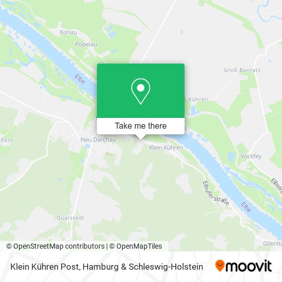 Klein Kühren Post map