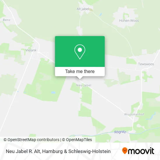 Карта Neu Jabel R. Alt