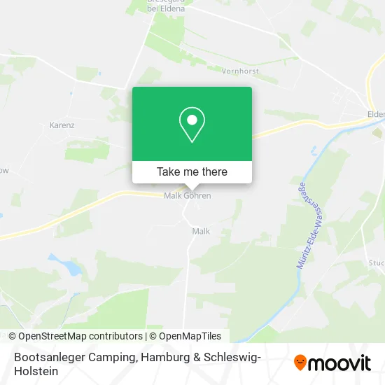 Карта Bootsanleger Camping
