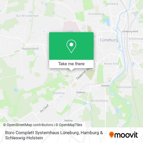 Büro Complett Systemhaus Lüneburg map