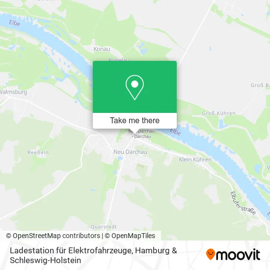 Карта Ladestation für Elektrofahrzeuge