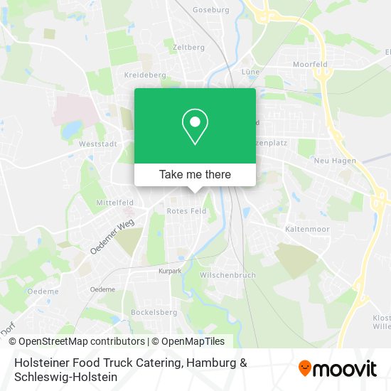 Holsteiner Food Truck Catering map