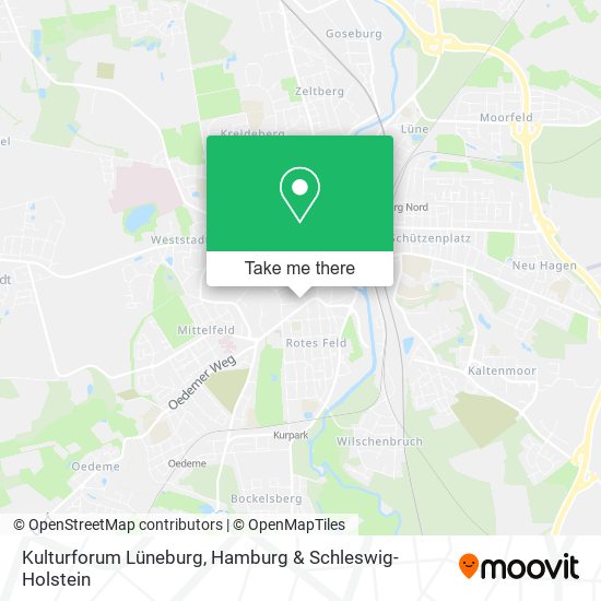 Kulturforum Lüneburg map