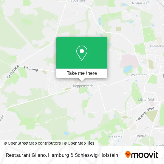 Карта Restaurant Gilano