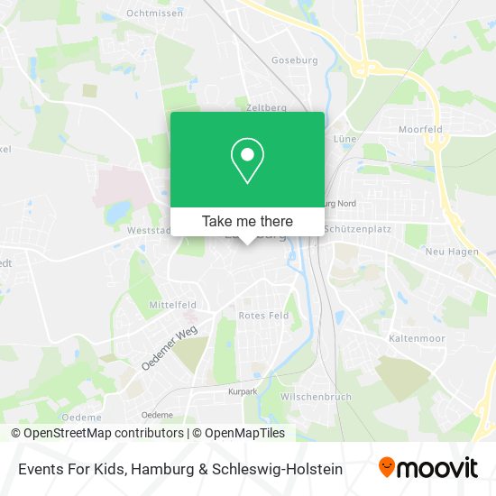 Events For Kids map