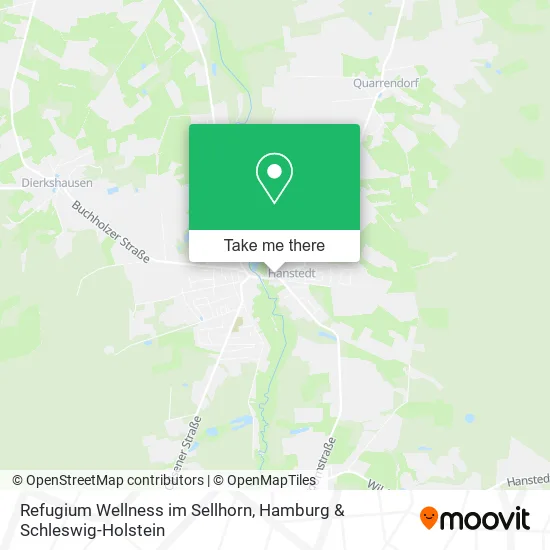 Карта Refugium Wellness im Sellhorn