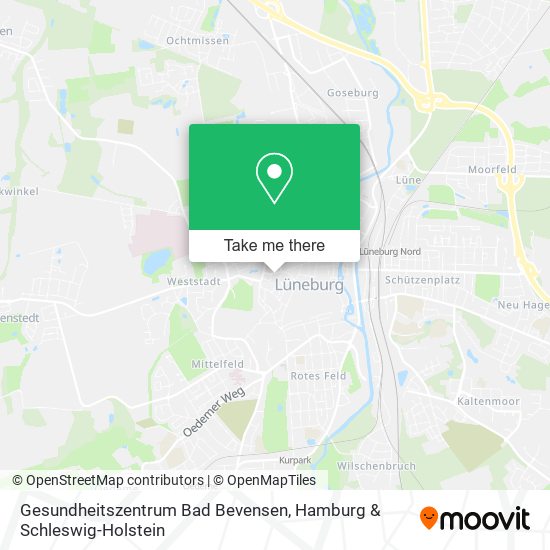 Gesundheitszentrum Bad Bevensen map