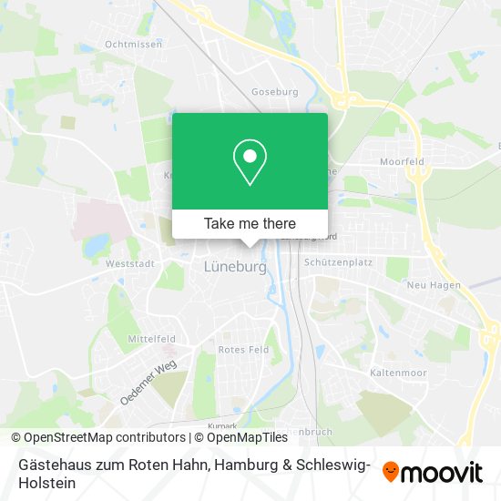 Gästehaus zum Roten Hahn map