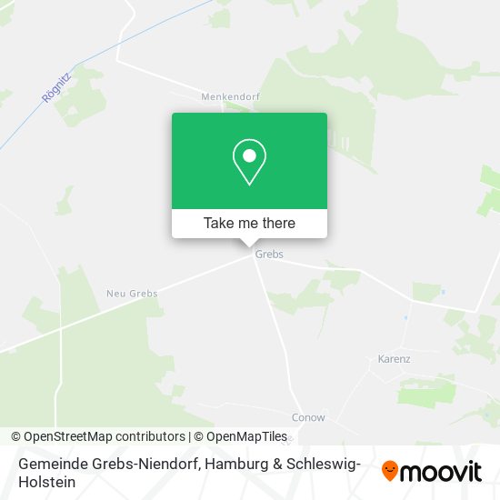 Gemeinde Grebs-Niendorf map