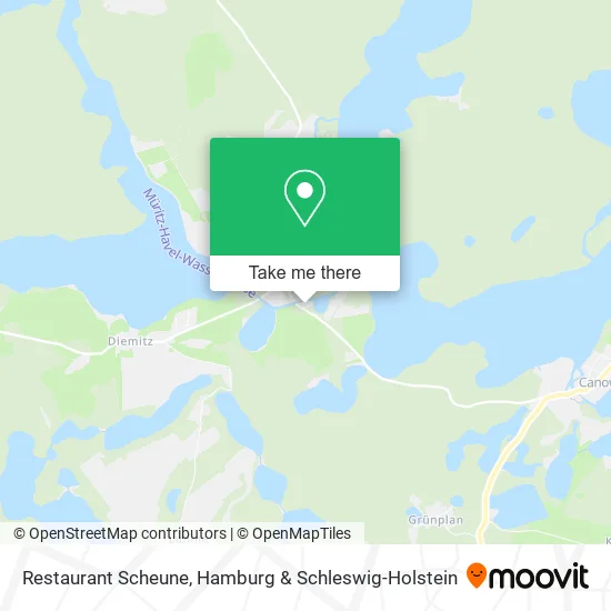 Карта Restaurant Scheune