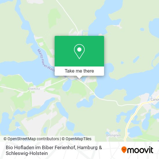 Bio Hofladen im Biber Ferienhof map