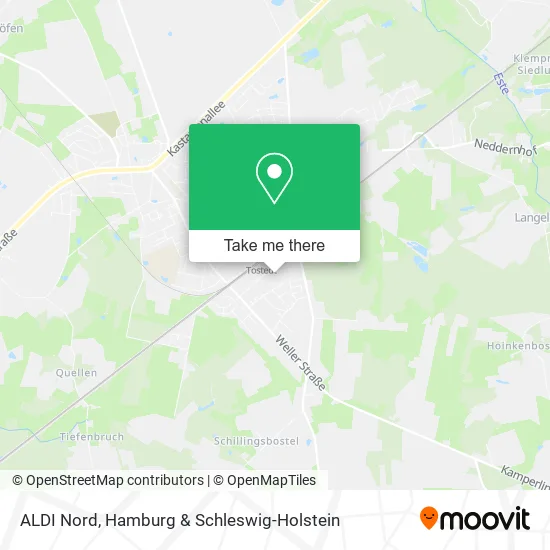 Карта ALDI Nord