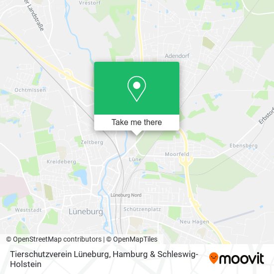 Tierschutzverein Lüneburg map
