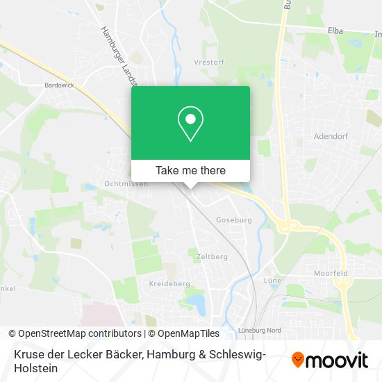 Kruse der Lecker Bäcker map