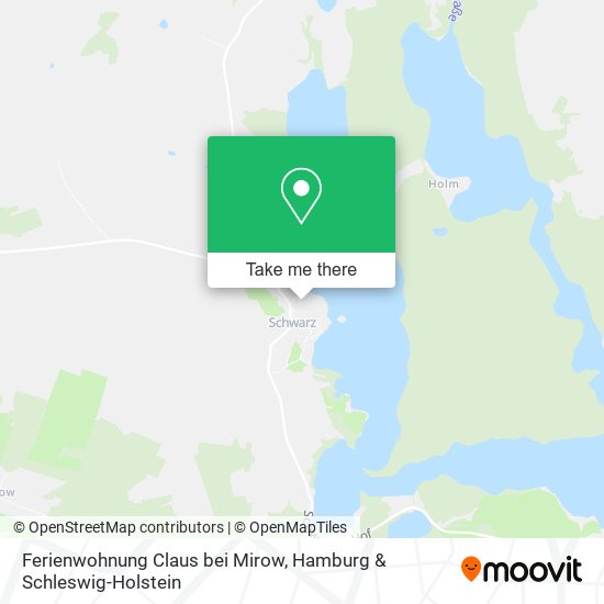Ferienwohnung Claus bei Mirow map
