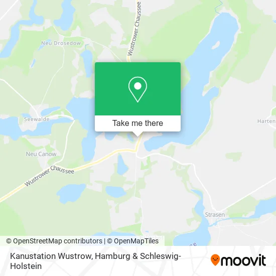 Карта Kanustation Wustrow