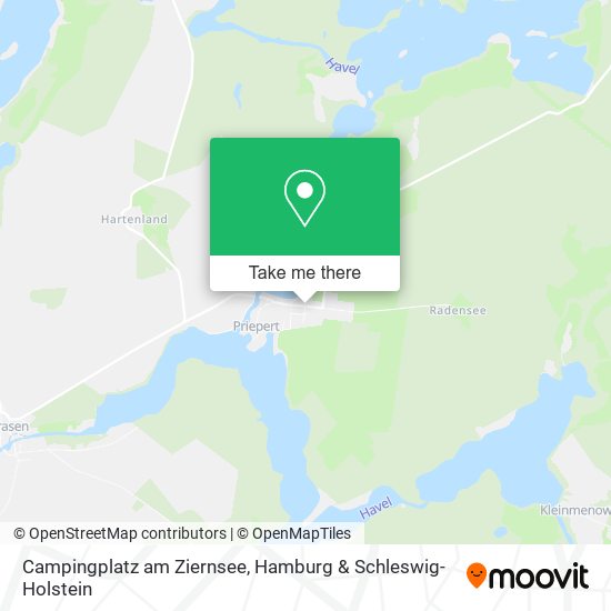 Карта Campingplatz am Ziernsee