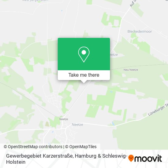 Gewerbegebiet Karzerstraße map