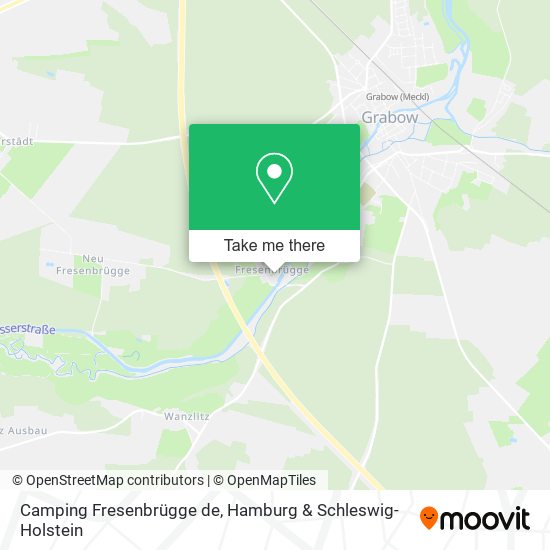 Camping Fresenbrügge de map