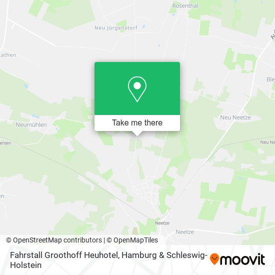 Fahrstall Groothoff Heuhotel map
