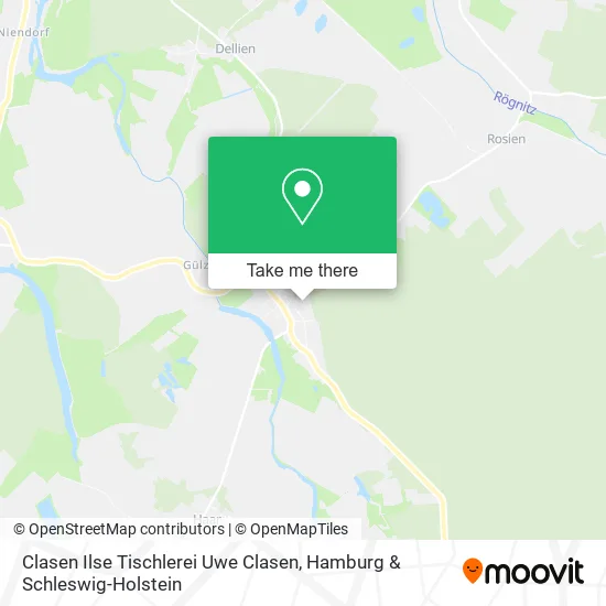 Карта Clasen Ilse Tischlerei Uwe Clasen